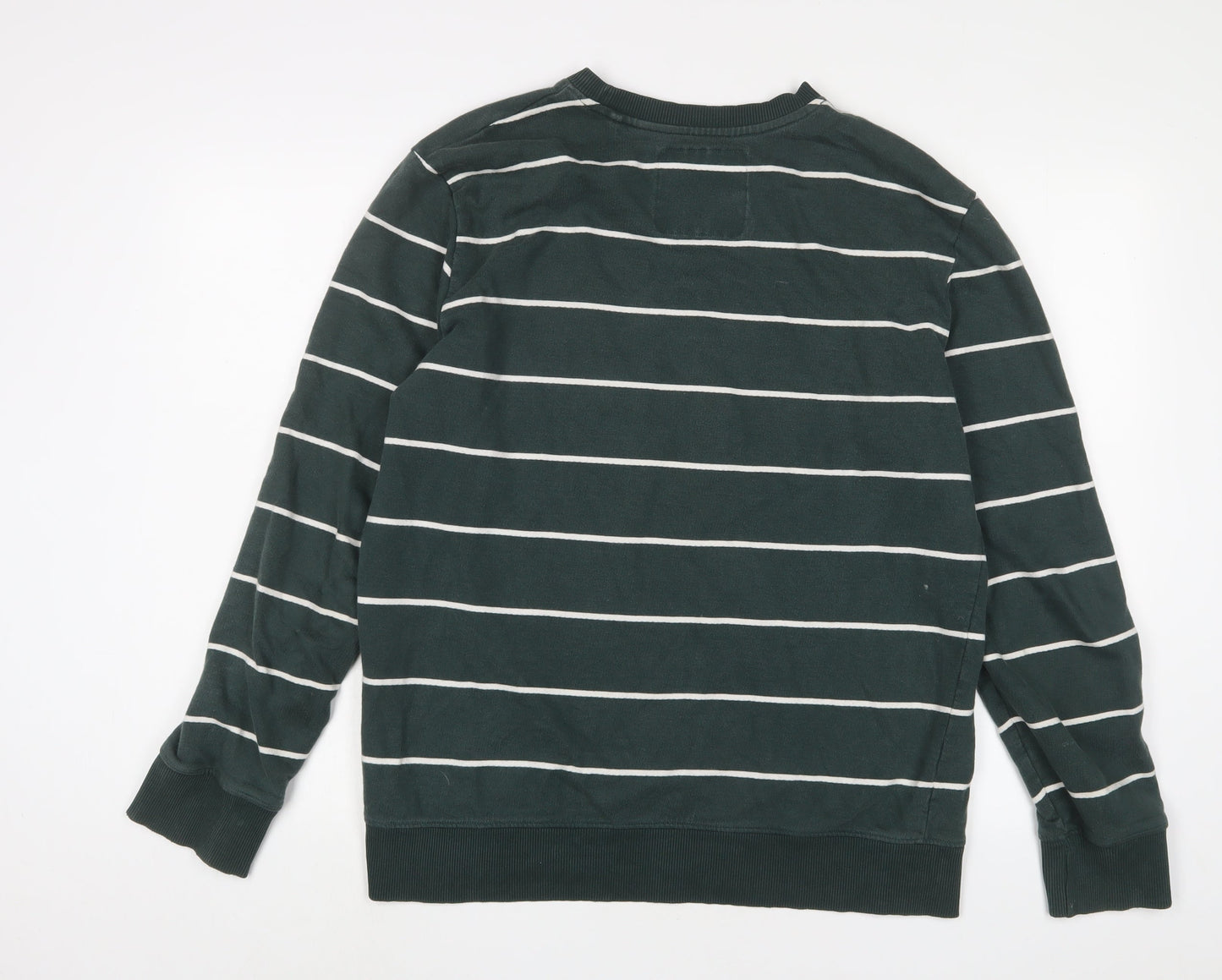 Mens UK Size L NEXT Green Pullover Sweatshirt