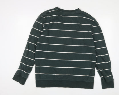 Mens UK Size L NEXT Green Pullover Sweatshirt