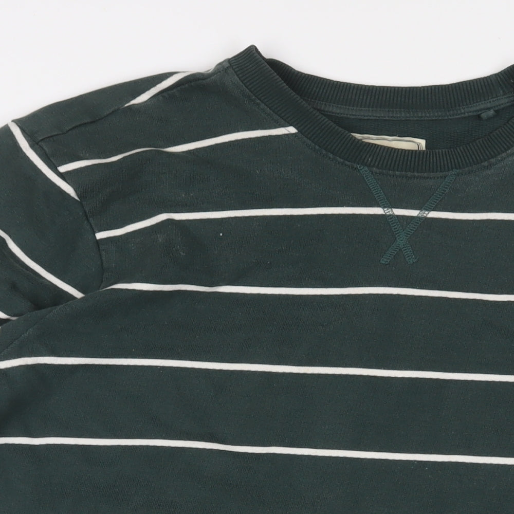 Mens UK Size L NEXT Green Pullover Sweatshirt
