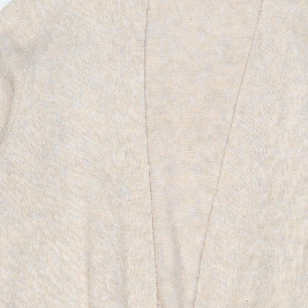 Womens UK Size S Marks and Spencer Beige Cardigan Jumper