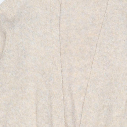 Womens UK Size S Marks and Spencer Beige Cardigan Jumper