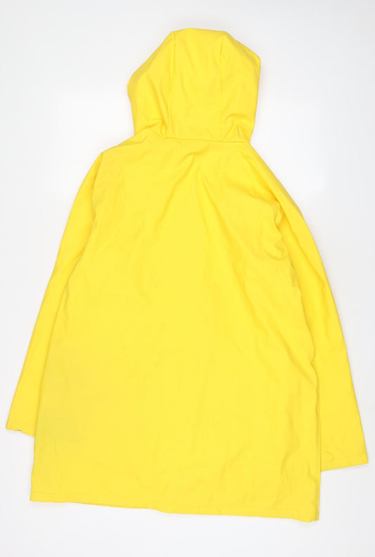 Avenue Womens Yellow Jacket Size M Zip