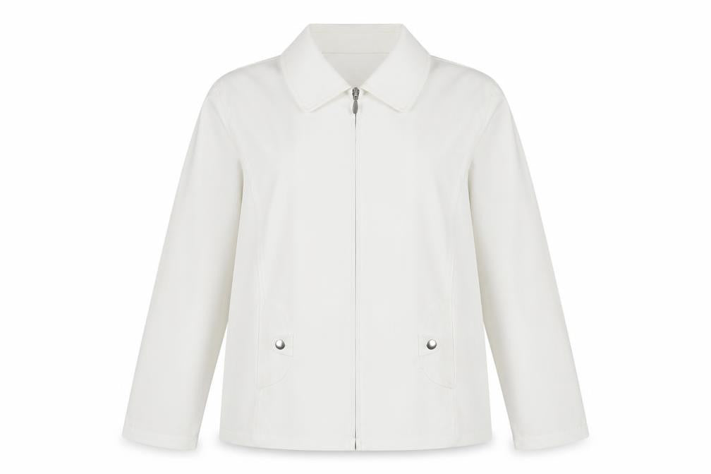 Womens UK Size 14 Finesse White Jacket