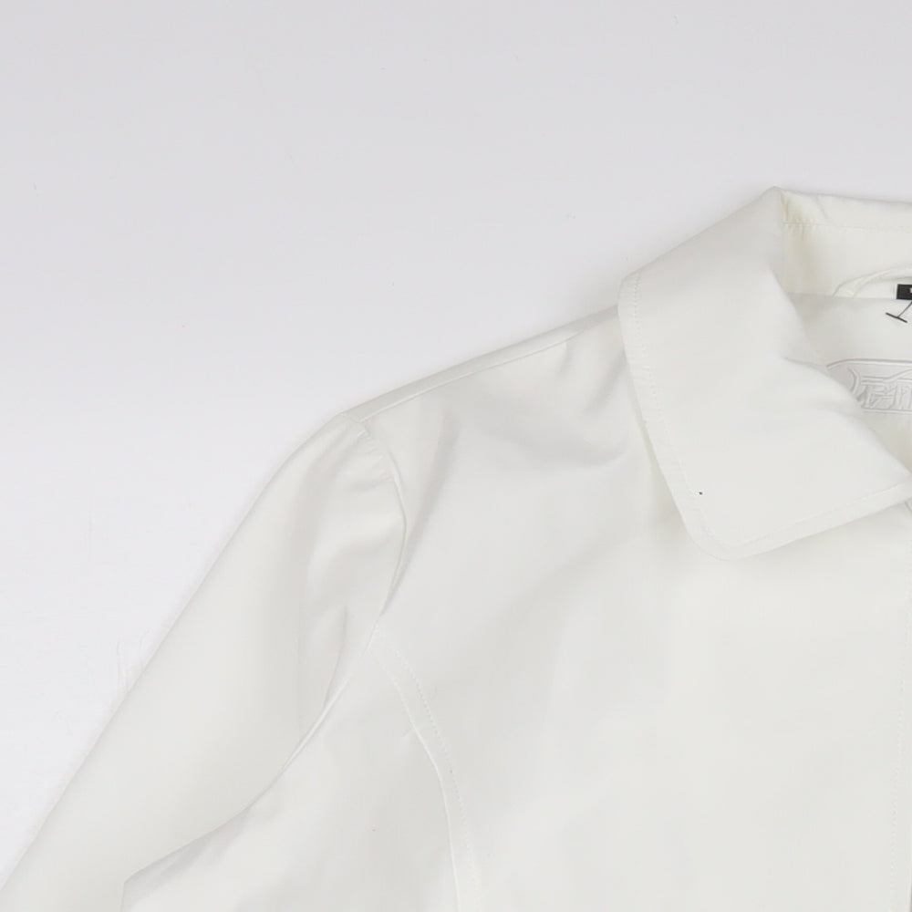 Womens UK Size 14 Finesse White Jacket
