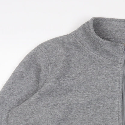 Anthology Womens Grey Jacket Size 16 Zip