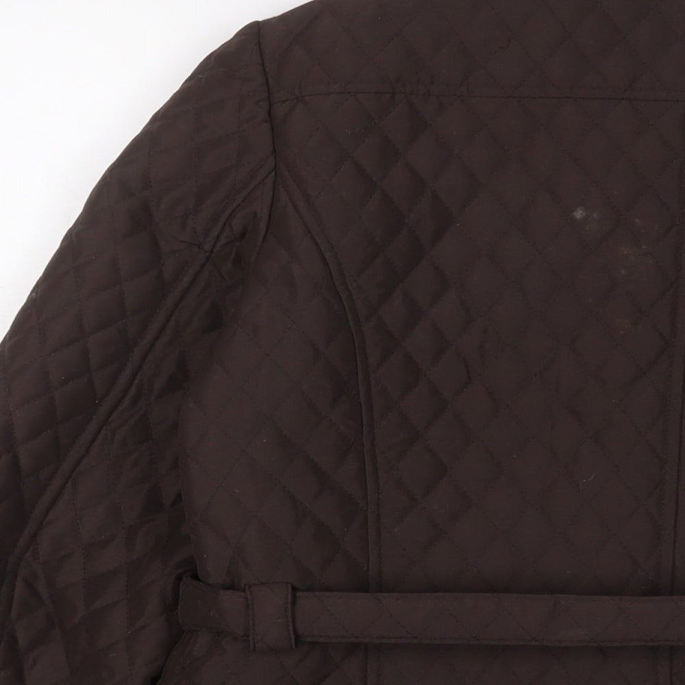 Womens UK Size 14 David Barry Brown Jacket