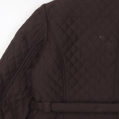 Womens UK Size 14 David Barry Brown Jacket