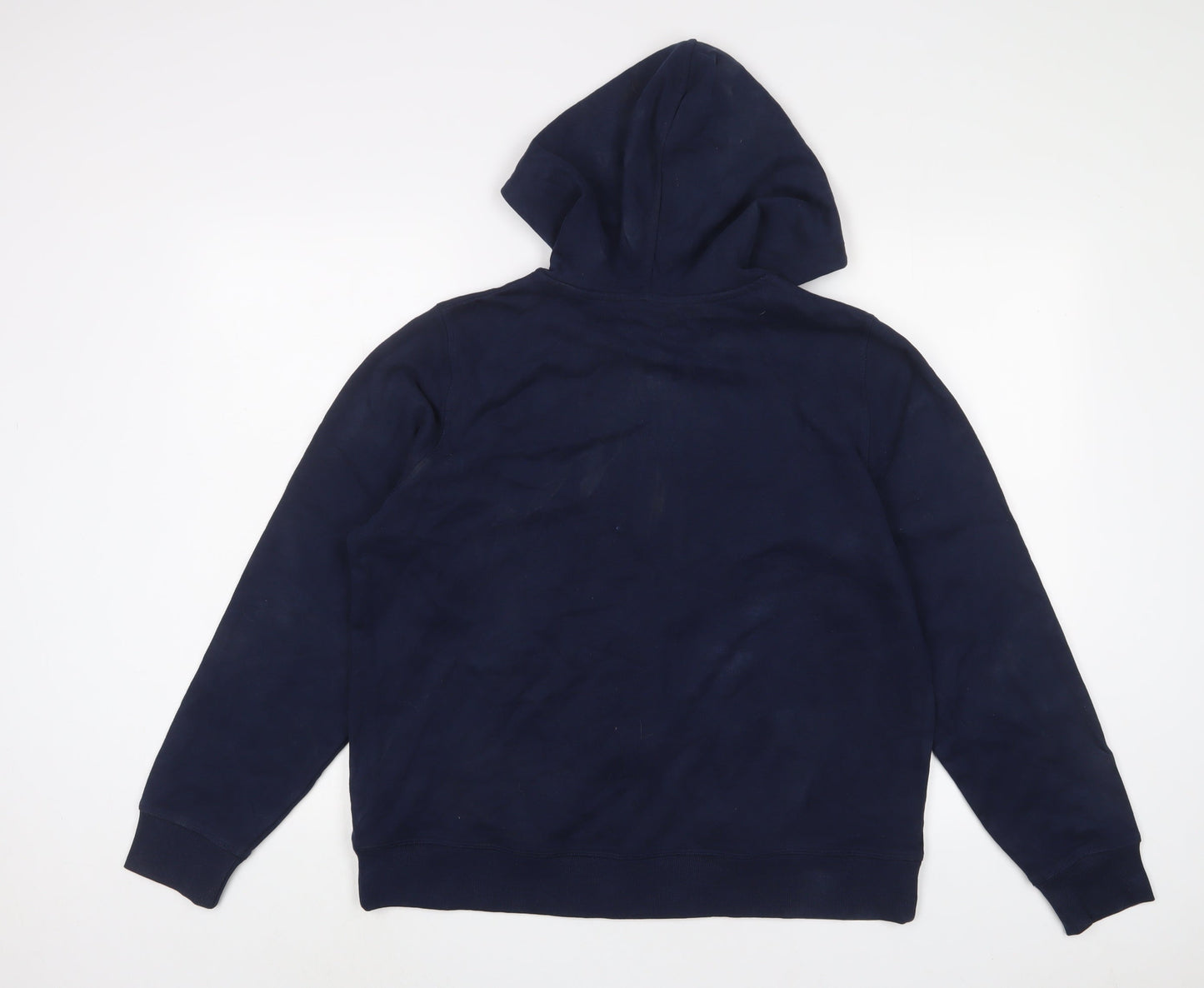 Womens UK Size M marks and Blue Full Zip Hoodie