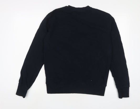 Mens UK Size S Marks and Spencer Blue Pullover Sweatshirt