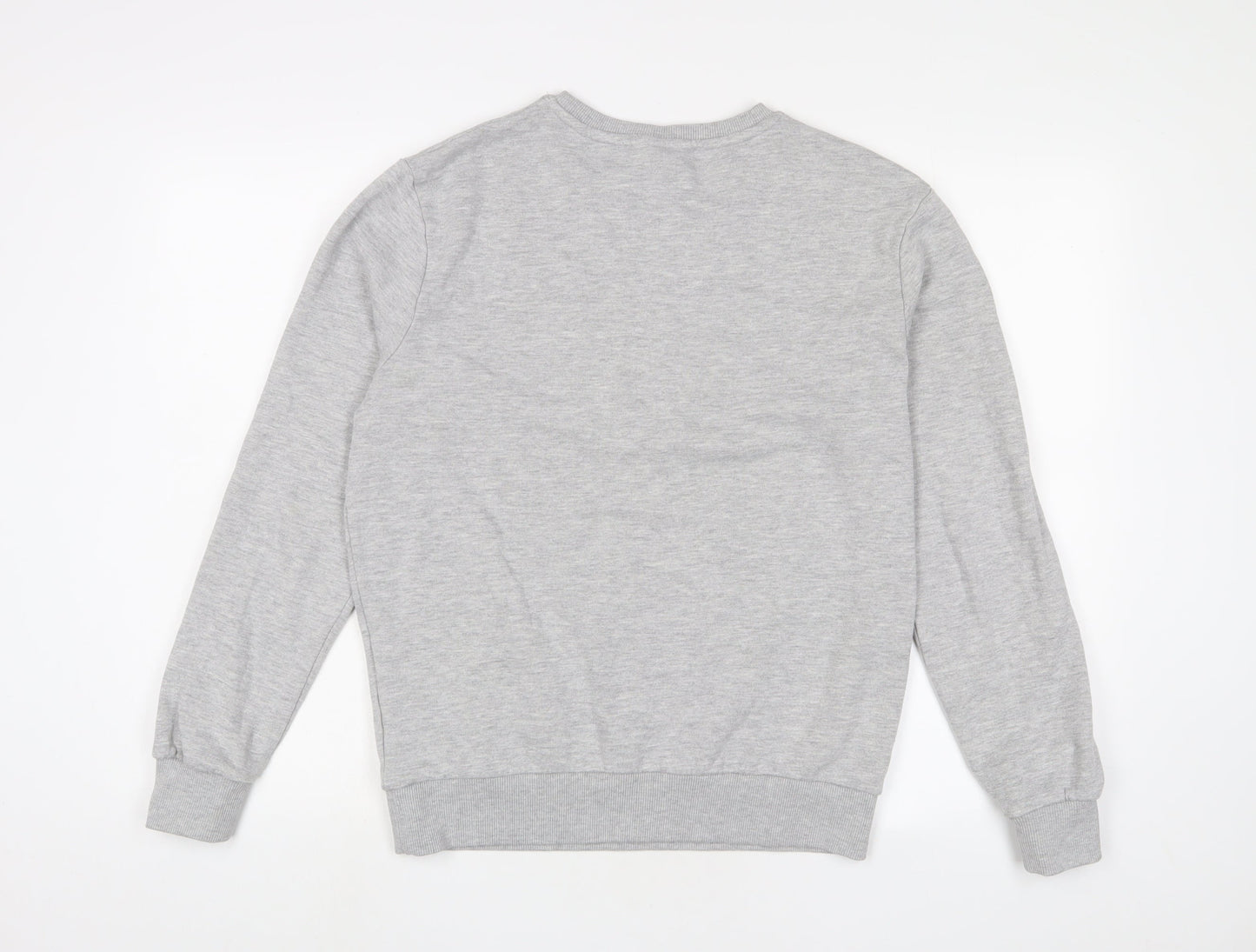Dreamers Club Womens Grey Cotton Pullover Sweatshirt Size M Pullover - Embroidered