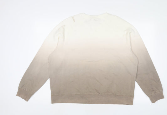 Womens UK Size M Marks and Spencer Brown Pullover Sweatshirt