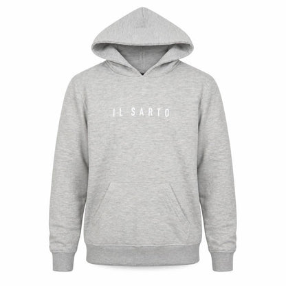 IL SARTO Mens Grey Cotton Pullover Hoodie Size S