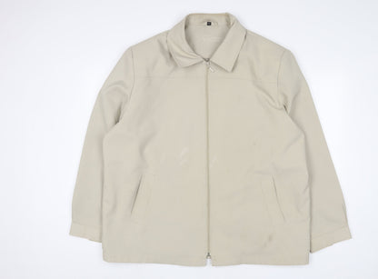 Mens UK Size 2XL Finesse Beige Jacket