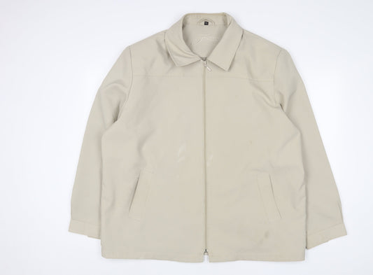 Mens UK Size 2XL Finesse Beige Jacket