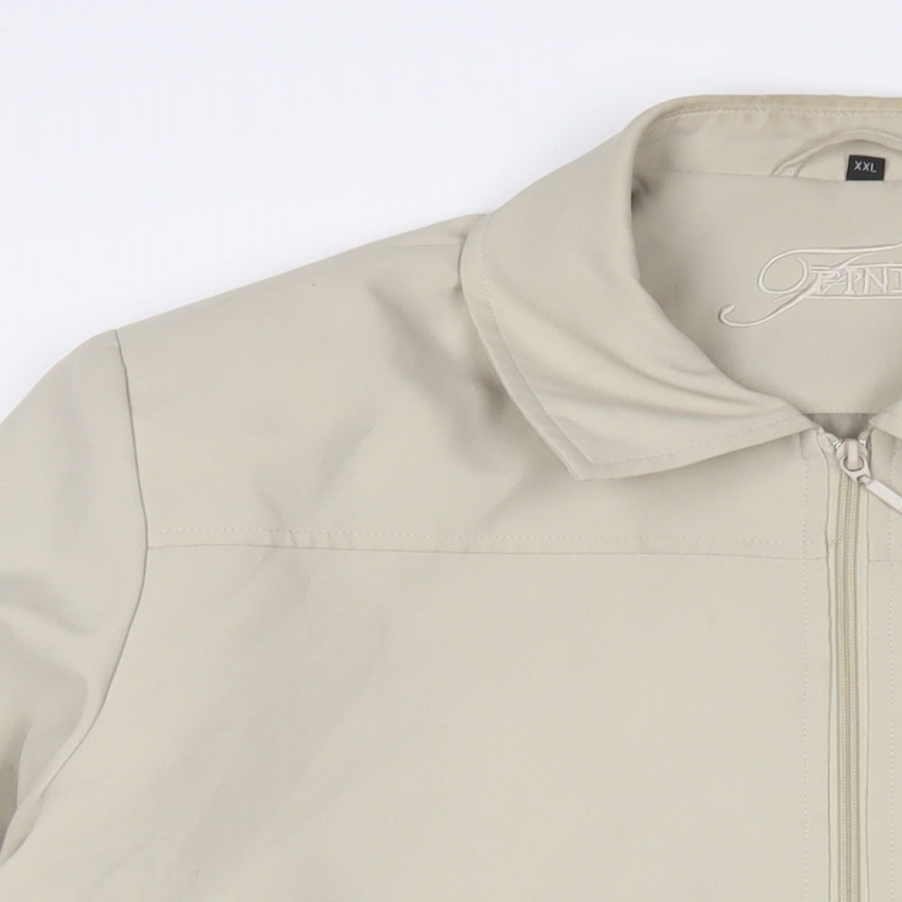 Mens UK Size 2XL Finesse Beige Jacket
