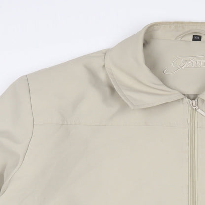 Mens UK Size 2XL Finesse Beige Jacket