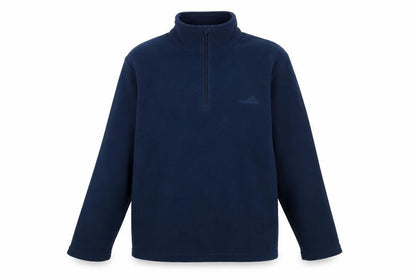 Mens UK Size M Freedom Trail Blue Henley Sweatshirt