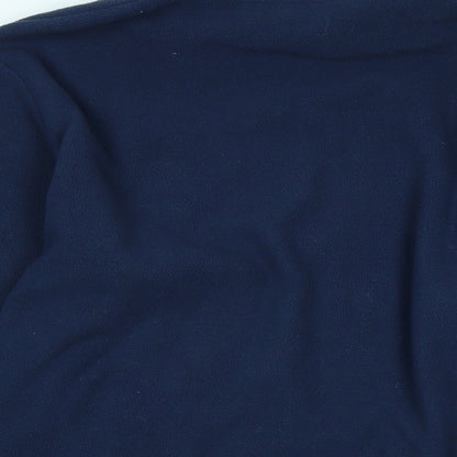 Mens UK Size M Freedom Trail Blue Henley Sweatshirt