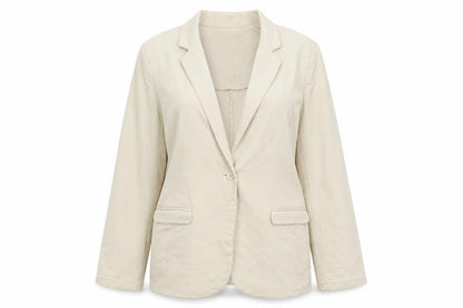 Philosophy Womens Beige Jacket Size L Button