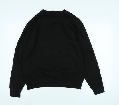 Chinese Laundry Womens Black Polyester Pullover Sweatshirt Size M