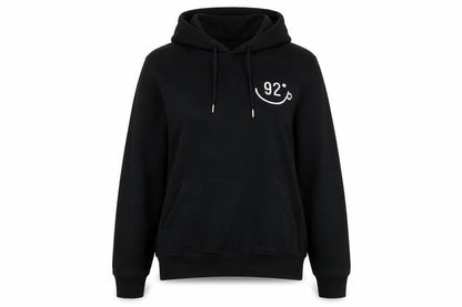 Make Thread Womens Black Polyester Pullover Hoodie Size L - 92 o
