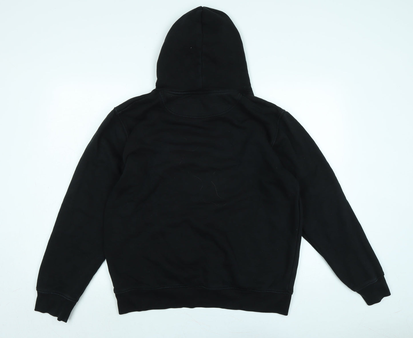 Make Thread Womens Black Polyester Pullover Hoodie Size L - 92 o