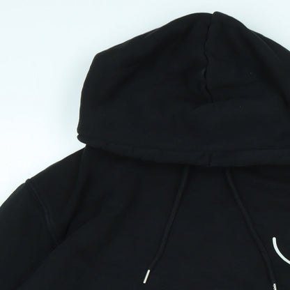Make Thread Womens Black Polyester Pullover Hoodie Size L - 92 o