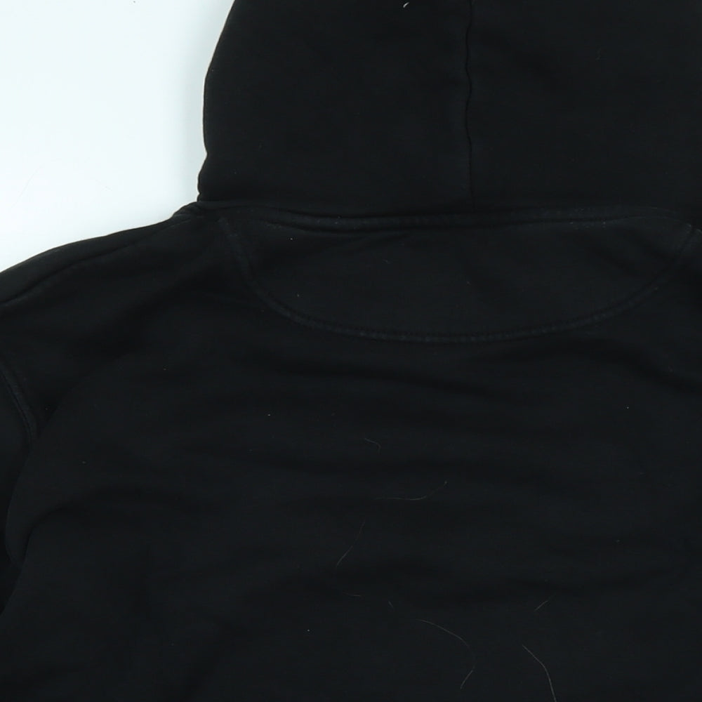 Make Thread Womens Black Polyester Pullover Hoodie Size L - 92 o