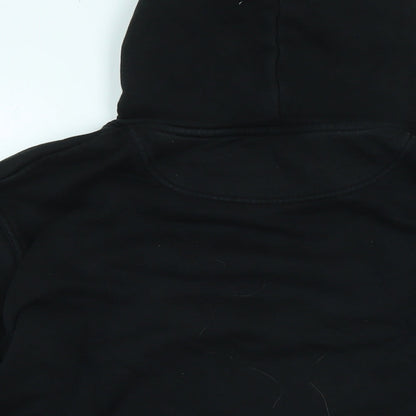 Make Thread Womens Black Polyester Pullover Hoodie Size L - 92 o