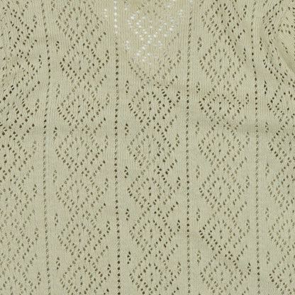 Womens UK Size 14 Daxon Beige Cardigan Jumper
