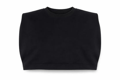 Zara Womens Blue Polyester Pullover Sweatshirt Size L