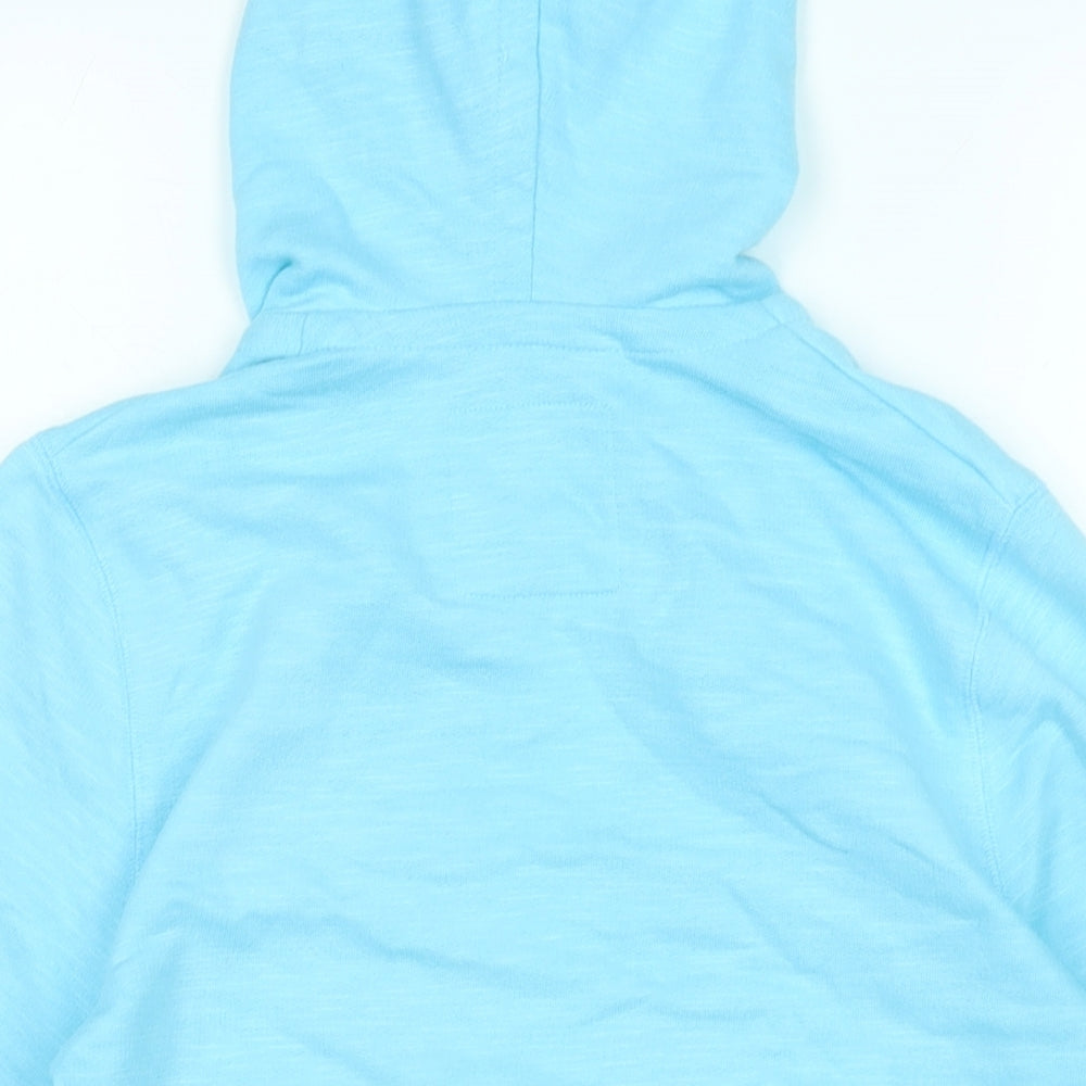 Womens UK Size 10 Marks and Spencer Blue Pullover Hoodie