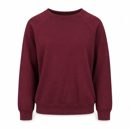 Womens UK Size S Divided Red Pullover Sweatshirt