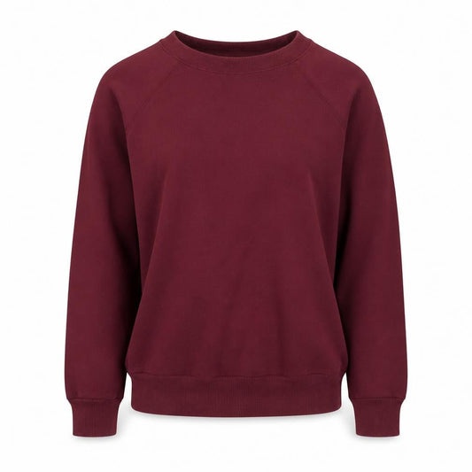 Womens UK Size S Divided Red Pullover Sweatshirt