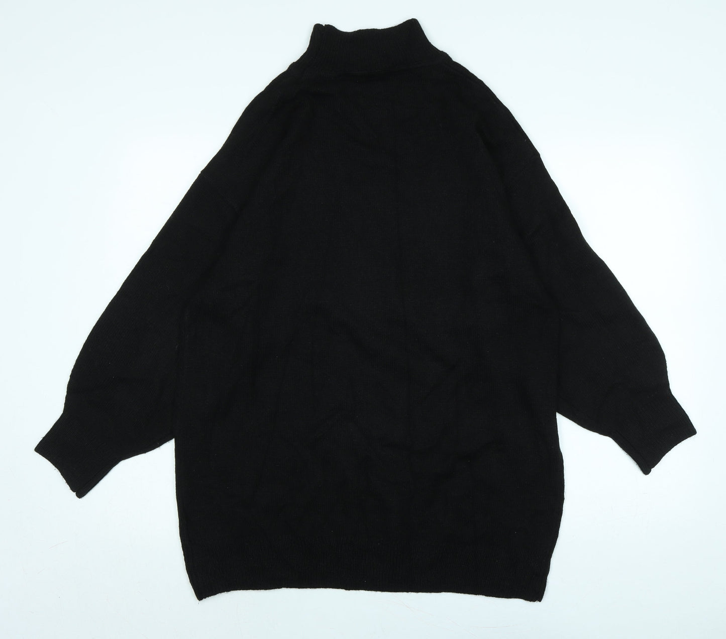 Womens UK Size S Divided Black Pullover Jumper