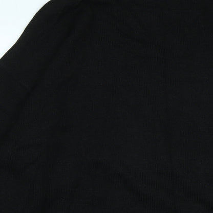 Womens UK Size S Divided Black Pullover Jumper