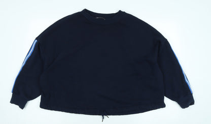 Womens UK Size L Marks and Spencer Blue Pullover Sweatshirt