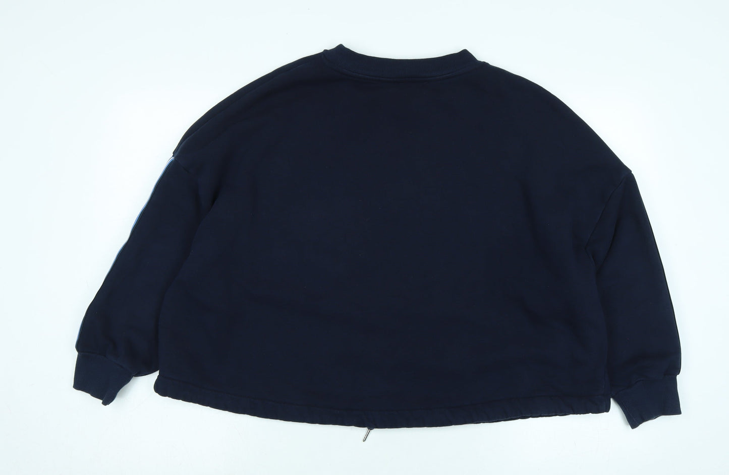 Womens UK Size L Marks and Spencer Blue Pullover Sweatshirt