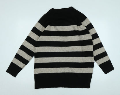 Womens UK Size M New Look Black Pullover Jumper