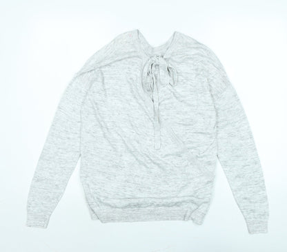 Womens UK Size 16 NEXT Grey Pullover Jumper