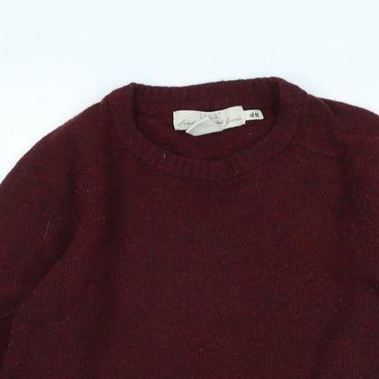 Womens UK Size M H&M Red Pullover Jumper