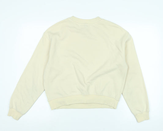 Divided Womens Beige Polyester Pullover Sweatshirt Size M - Austin Championships