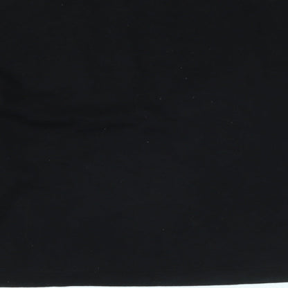 Womens UK Size L Pull&Bear Black Pullover Sweatshirt