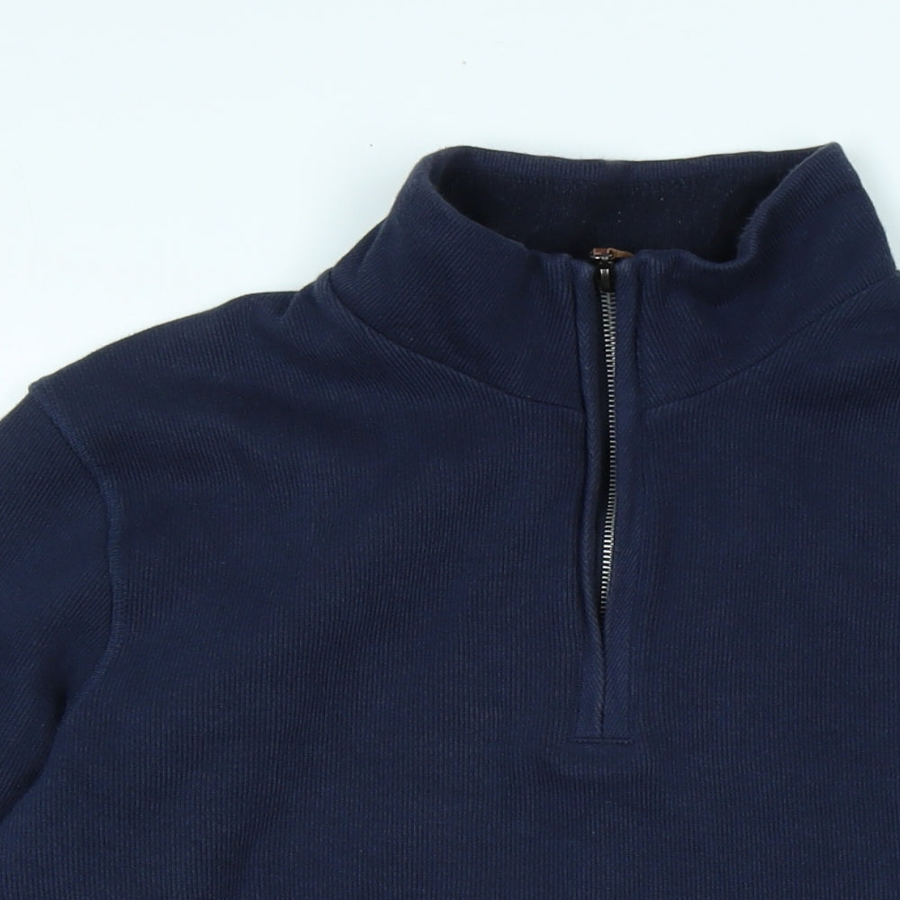 Mens UK Size L John Lewis Blue Pullover Sweatshirt