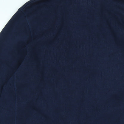 Mens UK Size L John Lewis Blue Pullover Sweatshirt