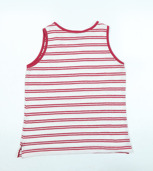 Womens UK Size 12 Marks and Spencer White Vest Jumper