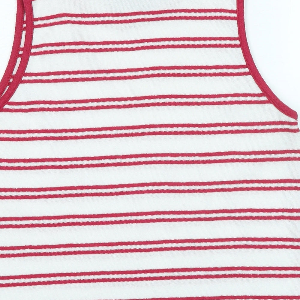 Womens UK Size 12 Marks and Spencer White Vest Jumper