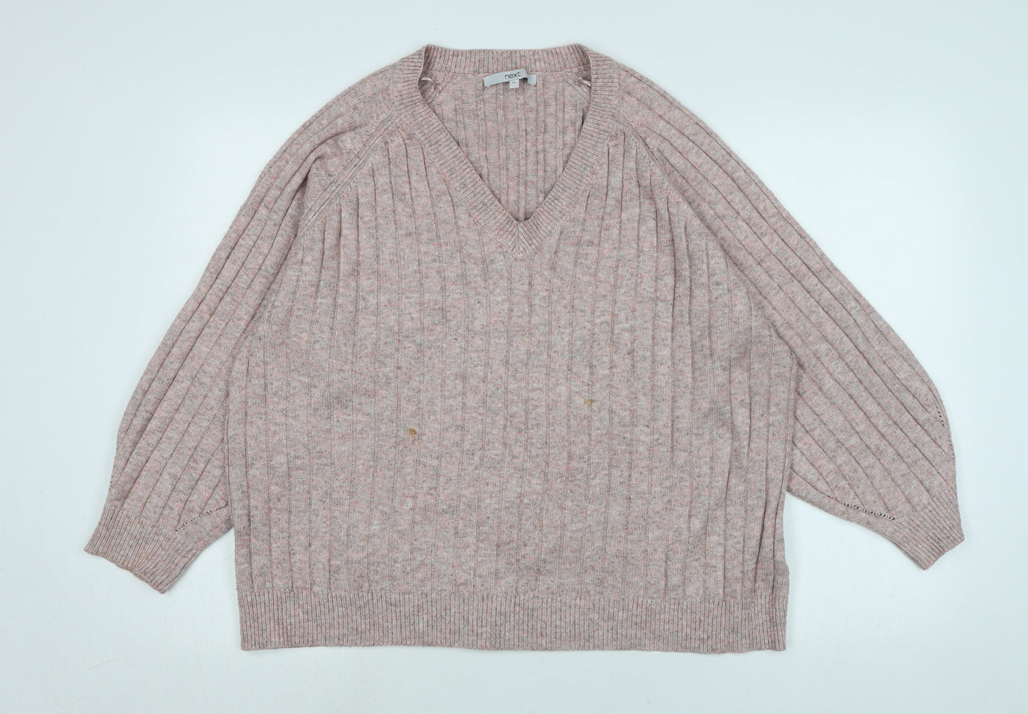 Womens UK Size XL NEXT Pink Pullover Jumper