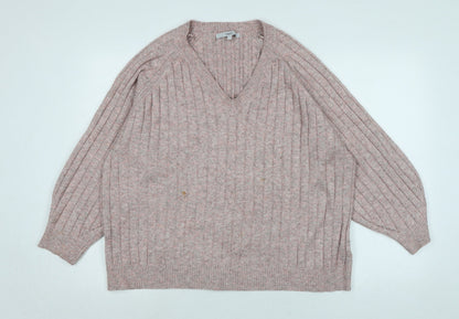 Womens UK Size XL NEXT Pink Pullover Jumper