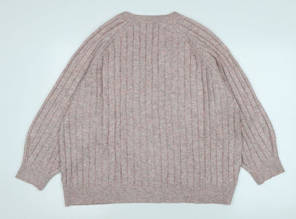 Womens UK Size XL NEXT Pink Pullover Jumper
